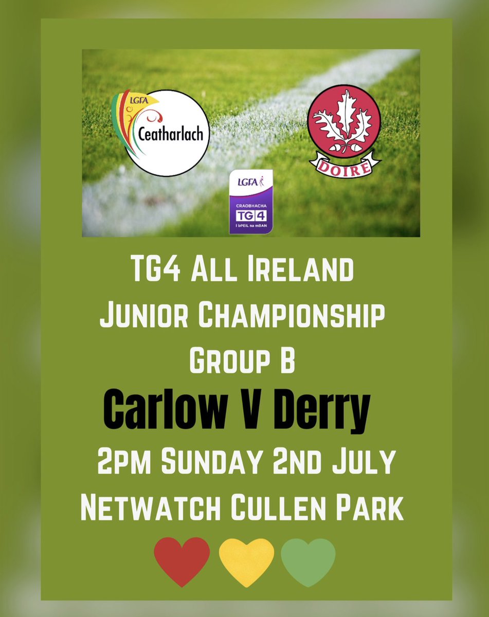 Carlow Ladies Football tweet media