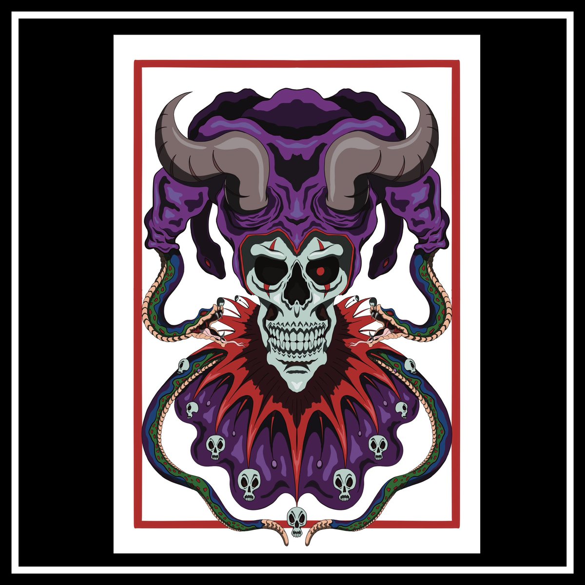 Watidbird's tweet photo. Devil joker 
Get my art printed on awesome products. Support me at Redbubble #RBandME:  https://t.co/TANyyaJjgb #findyourthing #redbubble #redbubbleartist #redbubbleshop  @redbubble https://t.co/4tgP72xRlx