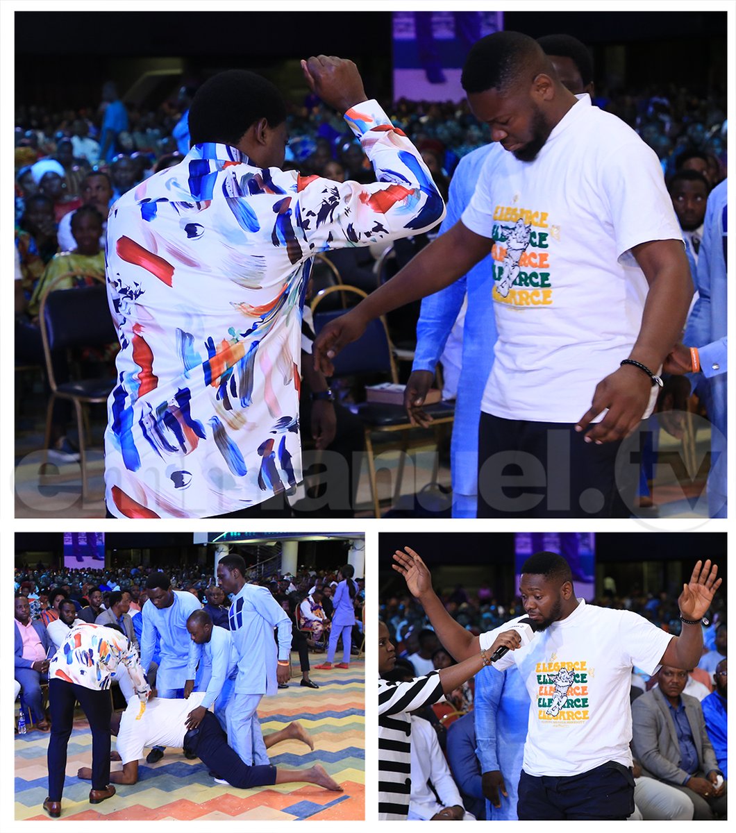SCOANTBJoshua's tweet photo. Frank and his sister, Uche, were under the yoke of spirit forces. While Frank was tormented by a lion spirit and a spirit-wife, his sister was afflicted by a spirit-husband which made her unable to keep relationships. The siblings went from one spiritualist to the other, yet their troubles remained. To the glory of God however, they were delivered at The SCOAN and have since been experiencing peace and victory in their physical and spiritual lives, in the mighty name of Jesus!
