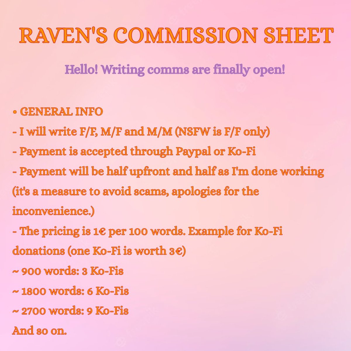 noxcorvxs's tweet photo. COMMS ARE OPEN! (And they're a lil urgent oof)

We're back on air (hoping eln msk's bullshit wont cause an abyssal reach for this tweet)

I'll be pleased to put my pen at your service *bows*

Link to my ko-fi: https://t.co/xp4Lndp9EG https://t.co/seTCOYPRI6