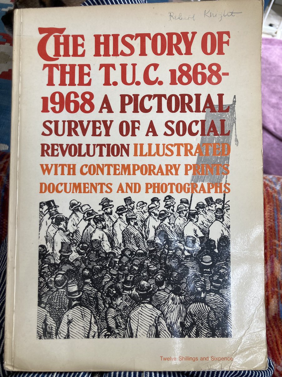 FayNicolson's tweet photo. #Secondhand #book haul - #Loughborough 1st up: The History of the T.U.C. #tuc https://t.co/ZiEdnmtWTC