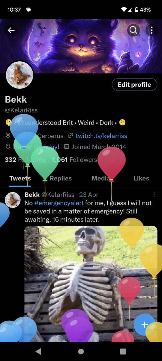 Feelsbirthdayman 🎉🎂