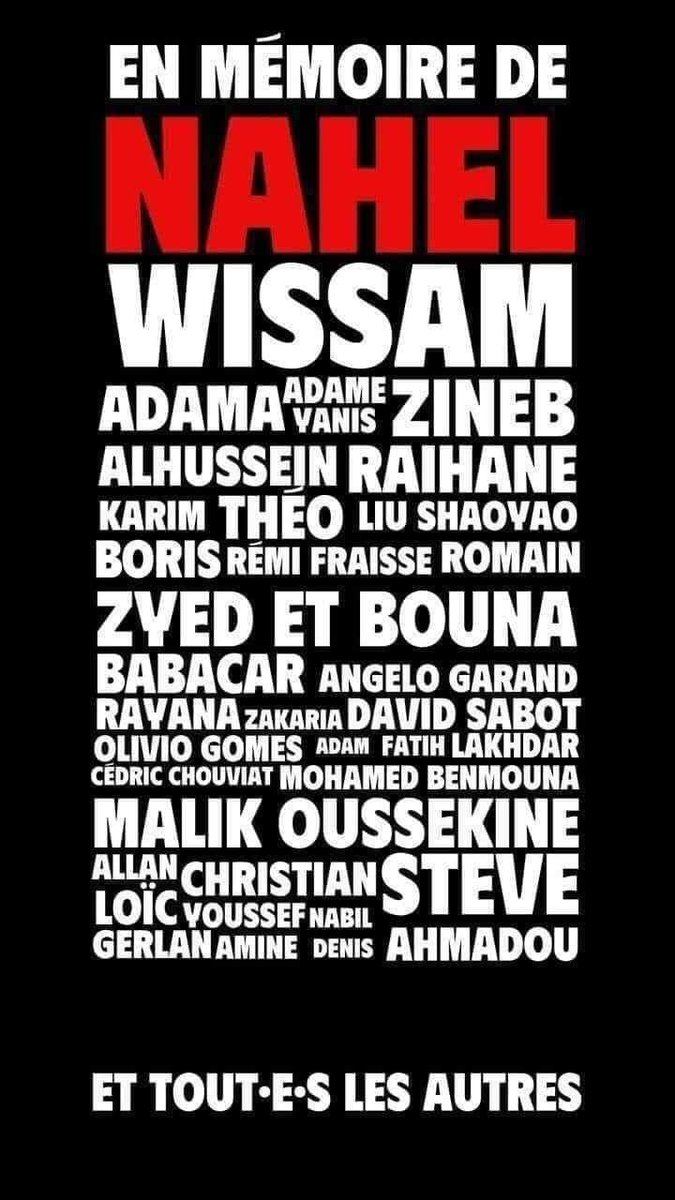Youssims's tweet photo. On oublie pas 🙏🏾🙏🏾 #emeutes #Nanterre #Nahel #JusticePourNael #Nael https://t.co/sZt1eONBI3