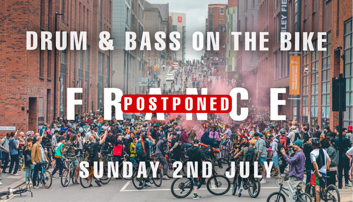 domwhiting's tweet photo. UPDATE FRANCE DNB ON THE BIKE. 

Unfortunately due to circumstances out of my control the PARIS RIDE will not be going ahead today due to transport cancellations. I’m absolutely gutted to say the least. I’ve never had to pull a ride over the last 24 months under any circumstances https://t.co/fkcEr21PIL