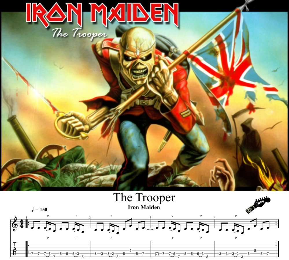 2 de julio de 1983: El single con el tema “The Trooper” de #IronMaiden llega al Nº 12 en las listas británicas: riffstory.com/tag/the-troope…