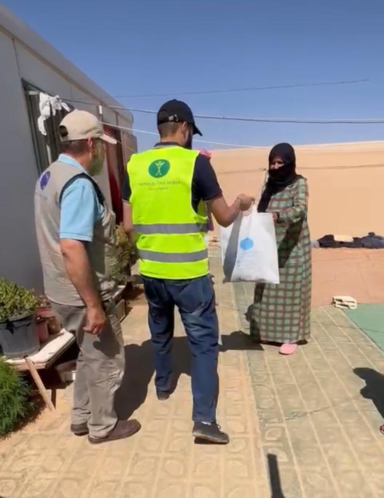 HFI1995's tweet image. Our HF team in #Jordan have been distributing packs for displaced and refugee families through the #Eid period