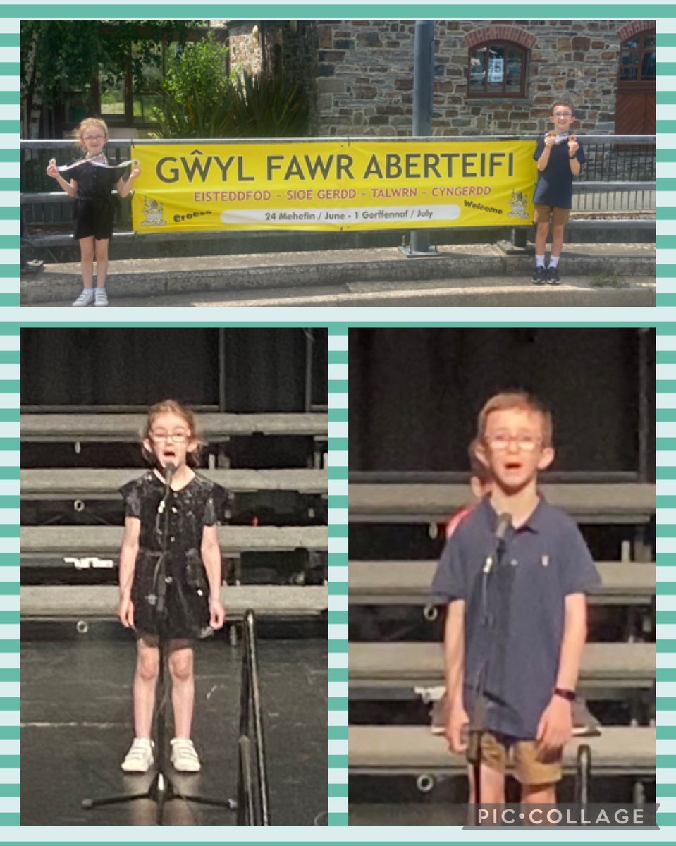 Y ddau yma wedi mwynhau cystadlu yng Ngŵyl Fawr Aberteifi dros y penwythnos! <a href="/Ysgol_y_Castell/">Ysgol y Castell</a> #sicastell