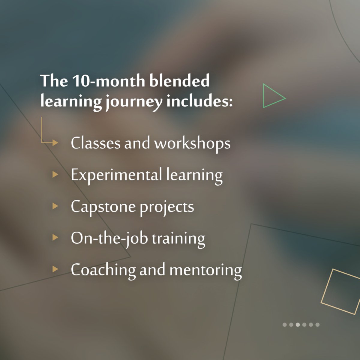 PIF_en's tweet photo. The #PIF #GraduateDevelopmentProgram is a 10-month program that equips fresh graduates with the skills, knowledge, and hands-on experience they need to start their professional journey.