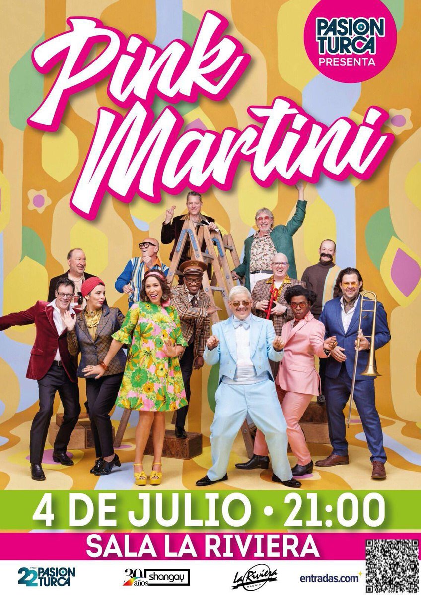 fneirad's tweet photo. Mis queridos PINK MARTINI solo tienen dos objetivos en la vida: tocar maravillosamente bien y hacer feliz a la gente. Son adorables, en lo musical y humano. Ejemplares. E ineludibles. Hace 10 veranos los seguí en Portland. Este martes, cita en La Riviera

https://t.co/2zEEa2uxAt https://t.co/I5bj1canuj