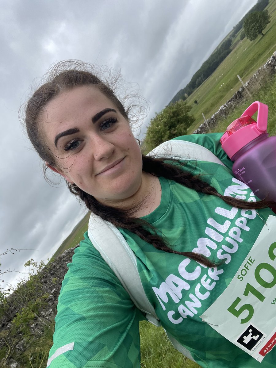 SofieOTstudent's tweet photo. I am so happy and proud to have completed the half marathon mighty hike for Macmillan. Thank you to everyone who sponsored me 🩷 https://t.co/8zOBFYqCCC