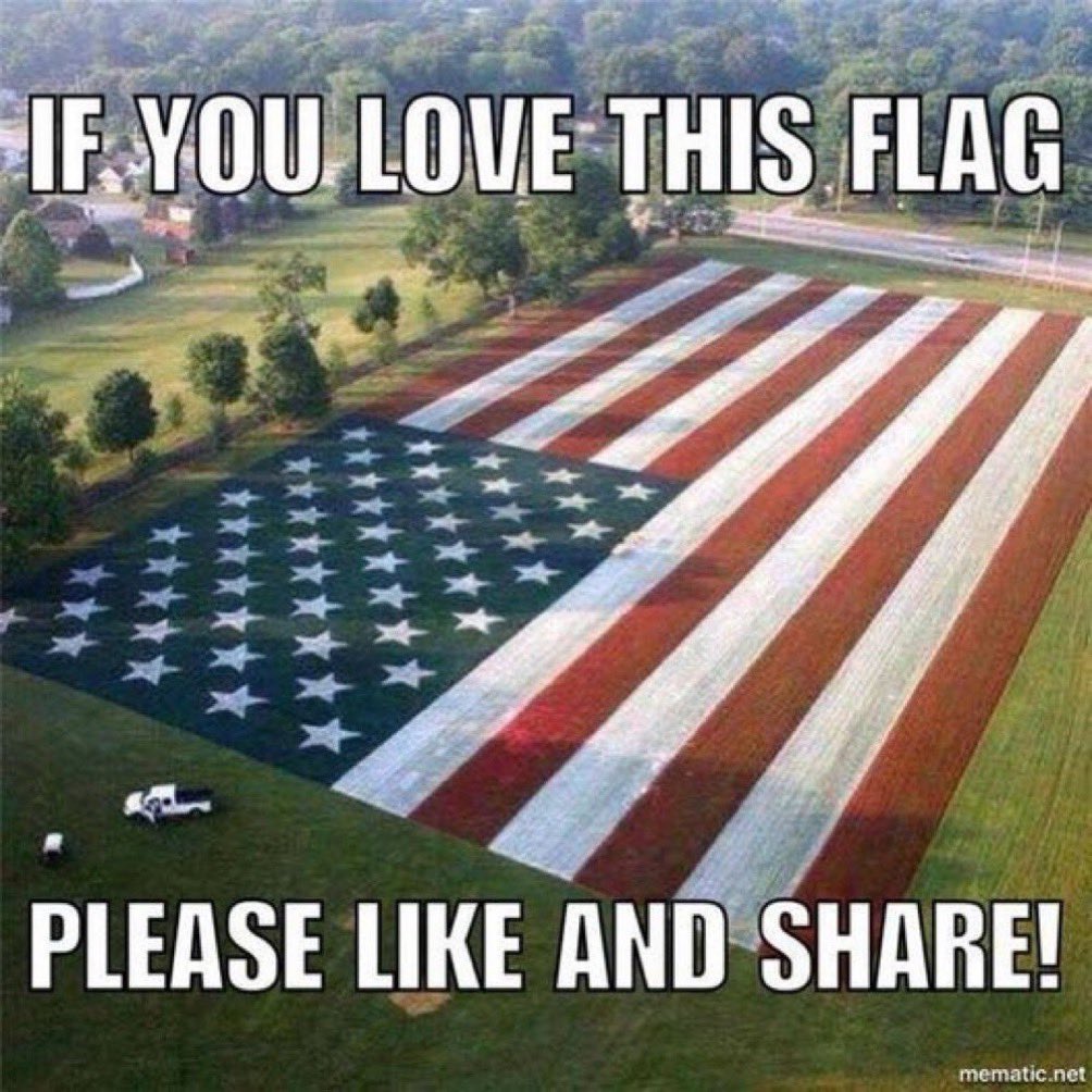 1Nicdar's tweet photo. 🇺🇸🇺🇸🇺🇸🇺🇸🇺🇸🇺🇸🇺🇸🇺🇸🇺🇸🇺🇸🇺🇸

I Still Love My Country &amp; Flag! 
No Place Better On Earth! 

If you agree, please retweet and give me a follow! IFBAP 👍 https://t.co/cxLFOb0P7E
