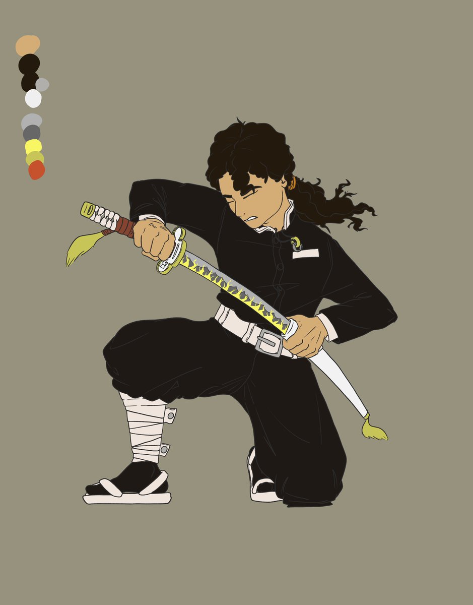 fam_trust's tweet photo. Aight, flat color is done, and i am so sweaty.
Next comes rendering, recoloring and then special effects! #DemonSlayer #demonslayerfanart #art https://t.co/U5e7LBp9iG