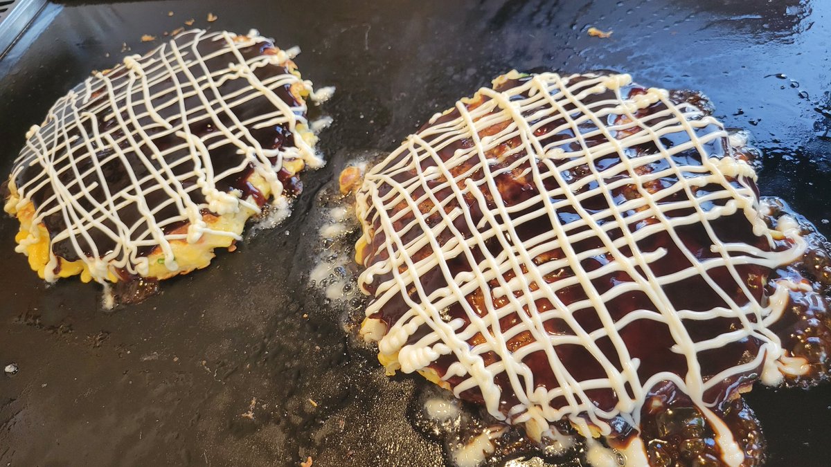 今日はお好み焼きの道頓堀です👍👍👍

久しぶりに食べたっ‼️
スジ牛がやっぱり好き🥰🥰🥰