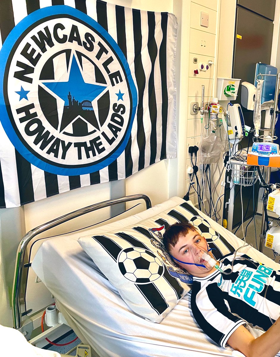 Hey @theberrypub - My son Arthur, a huge @NUFC fan is currently not having the best time having been recently diagnosed with leukaemia! He’d love a ‘Howay Arthur’ from you guys….and all the Magpie fans out there!!! 🖤🤍🖤🤍