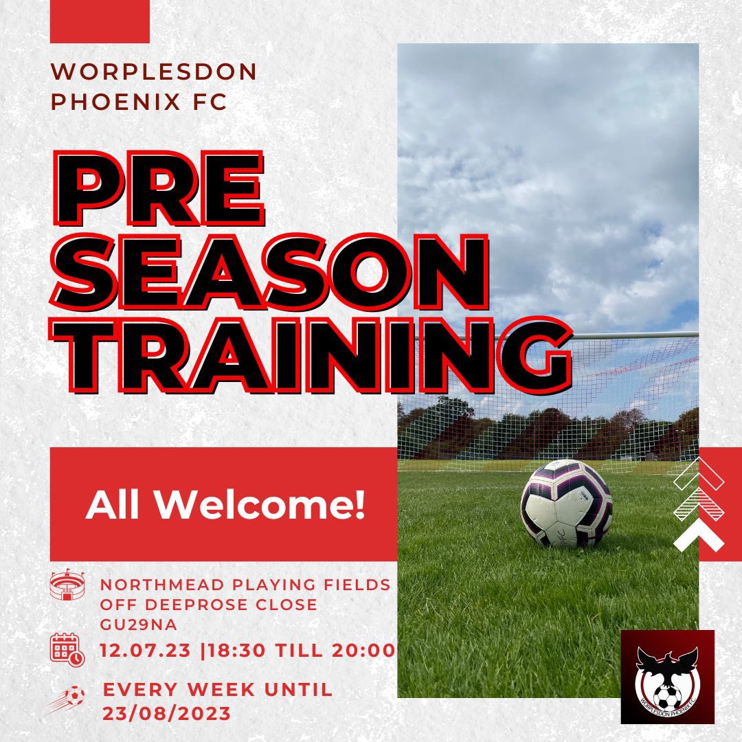 With the AGM scheduled for this Thursday & preseason starting on the 12th things are really coming together. The Club is is on the up and if you fancy being a part of it whether a player/sponsor or Volunteer feel free to contact us. 📧 contact.wpfc@gmail.com or via a D/M #UTP