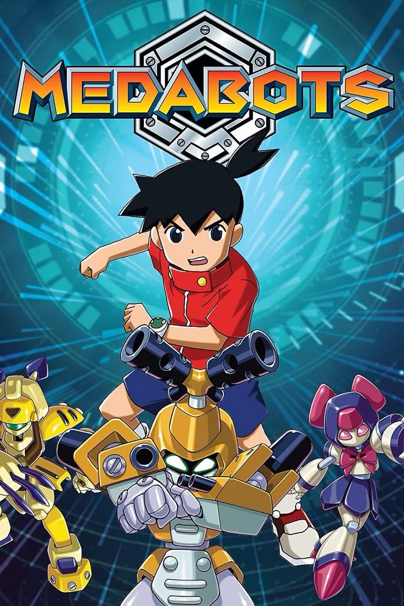 NeoAnimeZ's tweet photo. ¡Aniversario #Anime! 🎊

Tal día como hoy, pero hace 24 años, se estrenaba “Medabots”. 💯

Serie de 1999 que cuenta con 52 episodios animada por el estudio Bee Train y que me flipaba de niño una barbaridad. 🔥

¿La recordáis? 🥹 https://t.co/rmTU9C8wlN