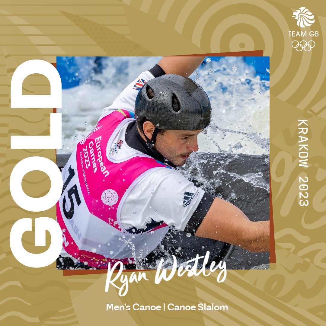 Team GB (@teamgb) on Twitter photo ๐ฅ A M A Z I N G ๐ฅ
<a href="/Ryan_Westley/">Ryan Westley</a> storms to an incredible canoe GOLD!
A brilliantly-executed race catapulted the paddler up the rankings and to #EuropeanGames2023 champion. ๐ฅ A M A Z I N G ๐ฅ
<a href="/Ryan_Westley/">Ryan Westley</a> storms to an incredible canoe GOLD!
A brilliantly-executed race catapulted the paddler up the rankings and to #EuropeanGames2023 champion.