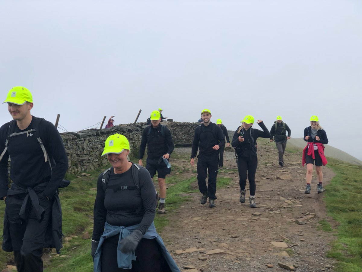 ⛰ #Yorkshire <a href="/3peakschallenge/">Three Peaks Challenge</a> day is here! Team Aptus have made a fantastic start scaling Whernside in 1 hr 40 minutes! 💪

🙏Help them to keep going by donating to our #fundraiser for <a href="/DerianHouse/">Derian House Children's Hospice</a> 👇

💸 Aptus will match ALL DONATIONS made! ➡ lnkd.in/gaE3xDZA #thankyou