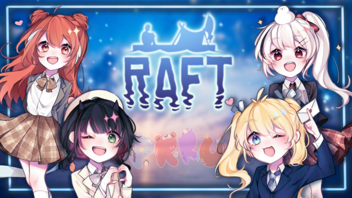 MimishimaPyon's tweet photo. 【PRRU X RAFT】
TONIGHT TONIGHT TONIGHT !!
IN 30MINS!!! :>
The girls are back aaaa >< !!!!
We playing one of my fav game RAFT!!
waiting room below!!
#Pyonow #PRRU https://t.co/vRLVWxiNHO