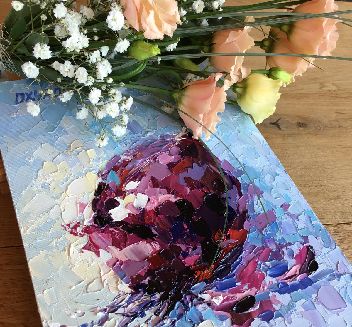 OXYPOINT_ART's tweet photo. "The purple onion"
oil on canvas panels
24x18 cm (9.4х7 in)
#oilpainting #oilpaint #oiloncanvas #artwork #artist #dailyart #drawing #artshare #artbasel #painting #painter #fineart #artofinstagram #illustration #illustrationartists #drawing #oxypoint #onion #onions #purpleonion https://t.co/TZNZFtV7At