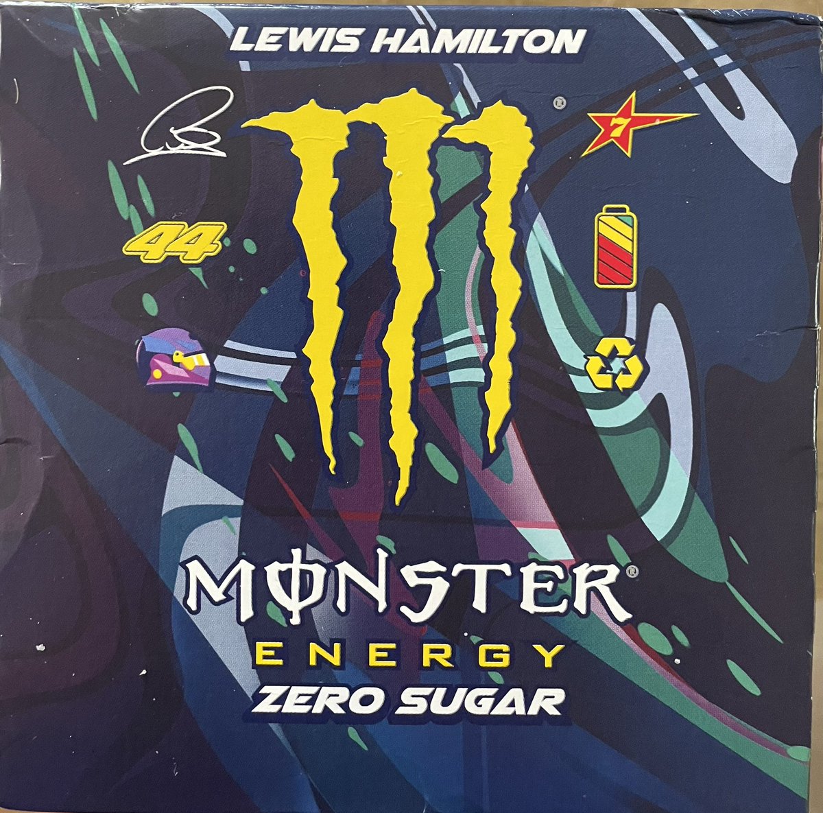 I’m not even a fan of <a href="/MonsterEnergy/">Monster Energy</a> but just had to for the <a href="/LewisHamilton/">Lewis Hamilton</a> packaging 😎