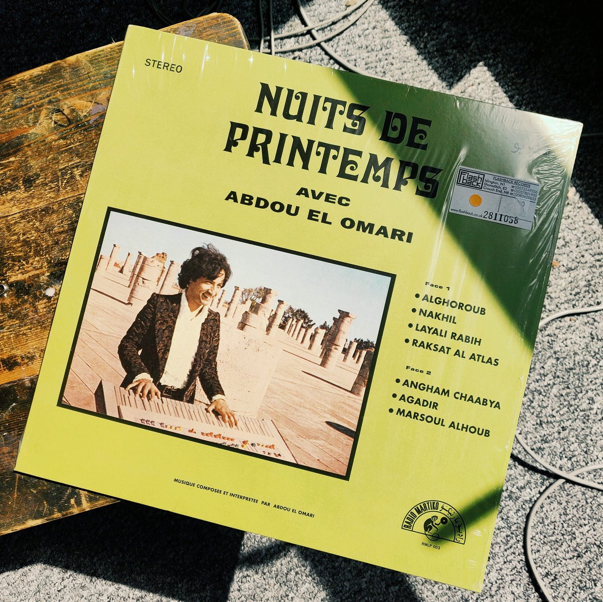 gladbeast's tweet photo. latest best album ever, abdou el omaria - nuits de printemps 
sublime moroccan organ vibes, sunny ade vs funky dick hyman with a dash of beefheart x https://t.co/jOVn2kwchX