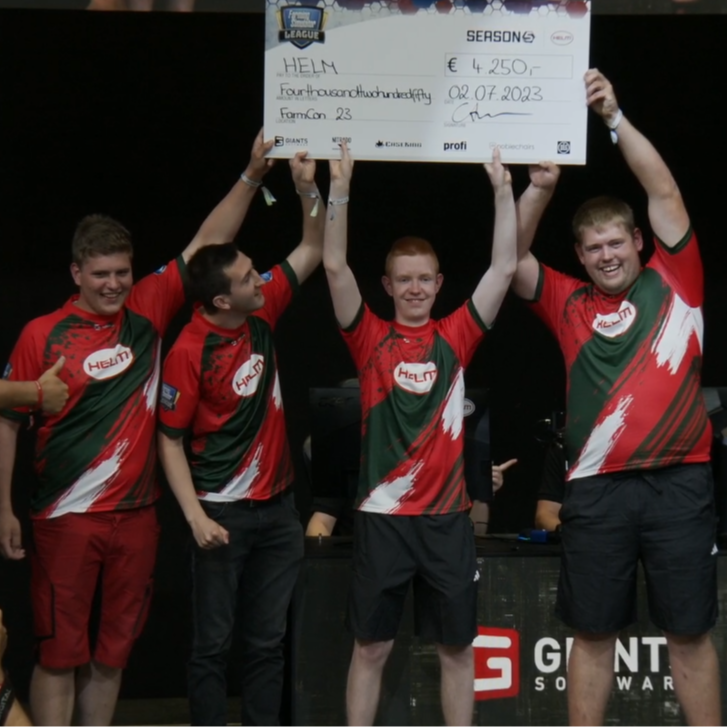 FSLeSports's tweet photo. And Helm wins the tournament at #FarmCon23! A tense final seconds ending in a point draw, it had to be decided by secondary factors.
Congratulations to the team! https://t.co/o8tKbtGTyO