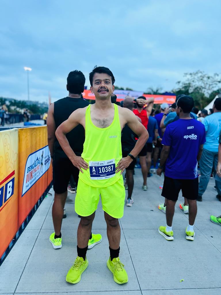 Swapnesh0109's tweet photo. @Bengaluru10K #Tougher10kChallenge by @NEBSportsEPL &amp; @ApolloXSports 
#run  #running #runner #RunnerSwapnesh #race #niceroadrunning https://t.co/8NINwytDrq