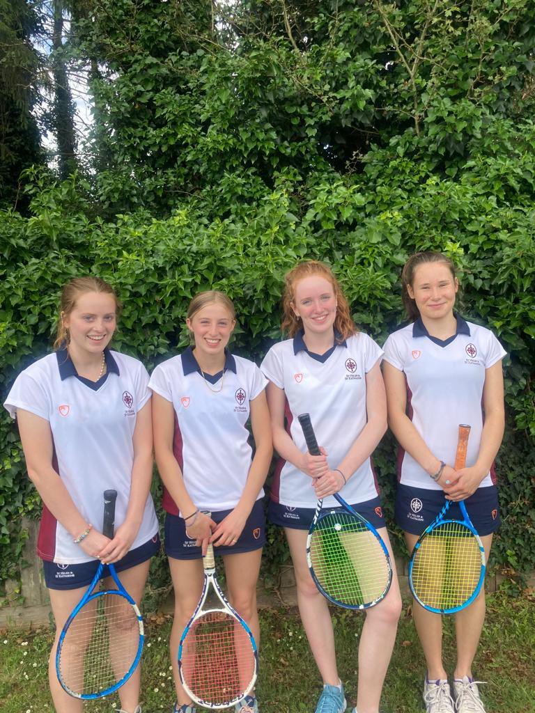 Good luck to the Senior Tennis players Esme, Josie, Liv and Kitty today in <a href="/ISTAtennis/">ISTA Tennis</a> Loveband Triphy.