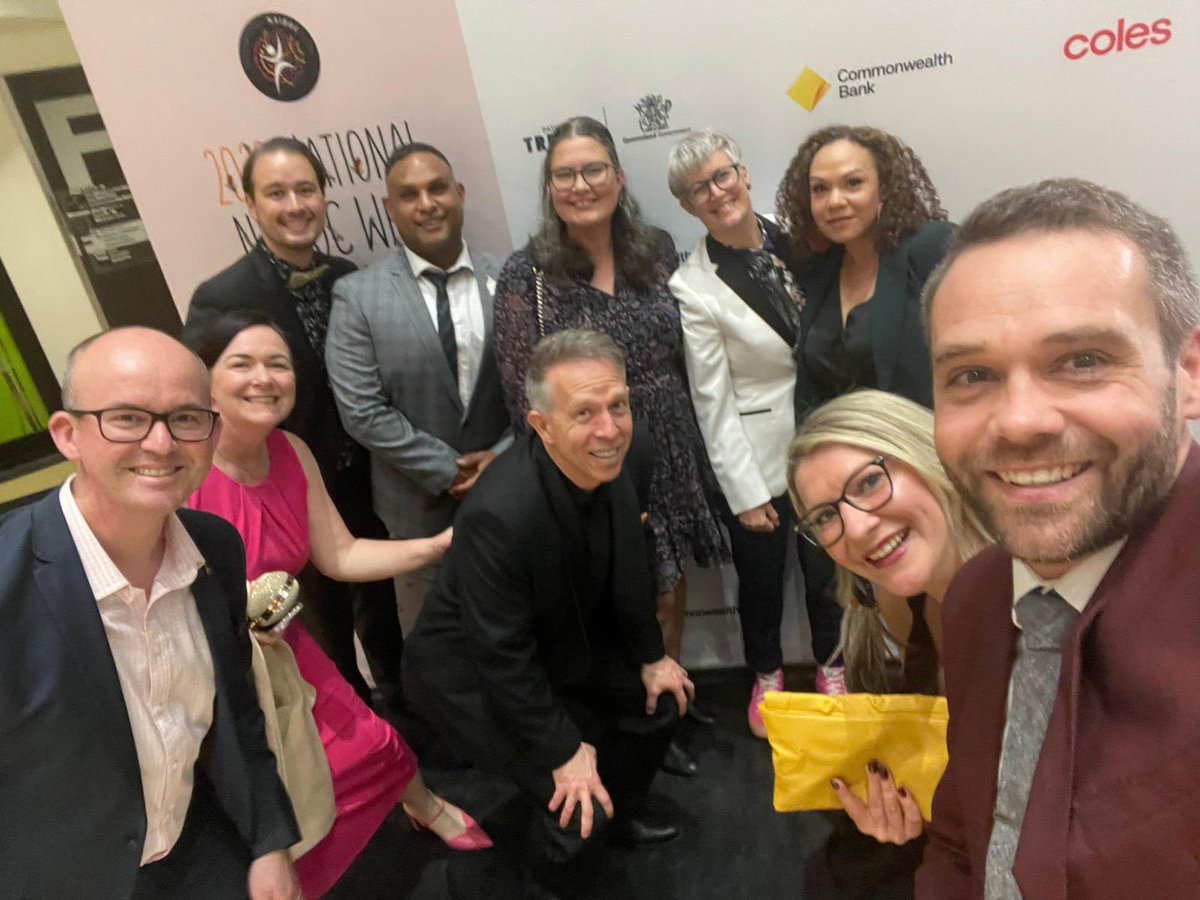 What a privilege it was to attend the #NAIDOCawards in Brisbane with these legends. Congratulations to all nominees for their inspiring work and of course to the award winners!