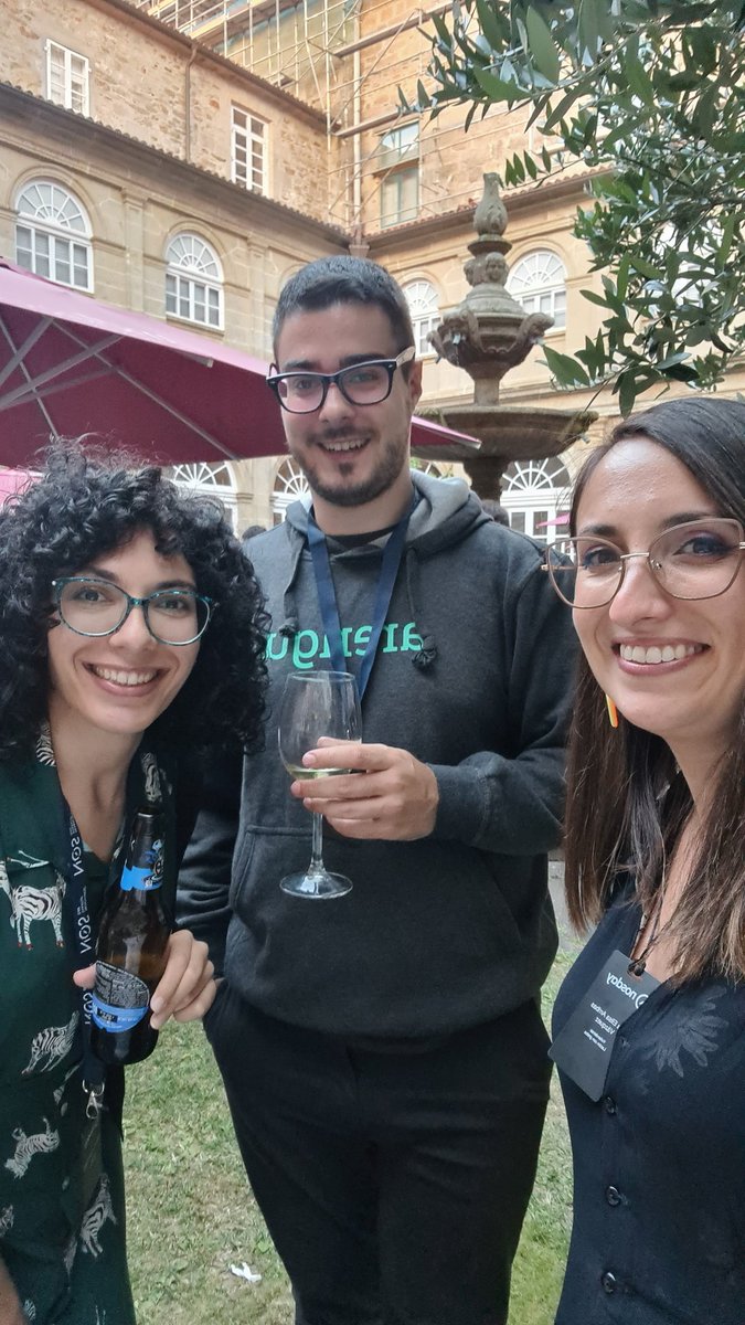 Ha sido genial! Tan genial que sólo tengo 1 foto con gente hahaha [salgo horrible, pero...la vida]