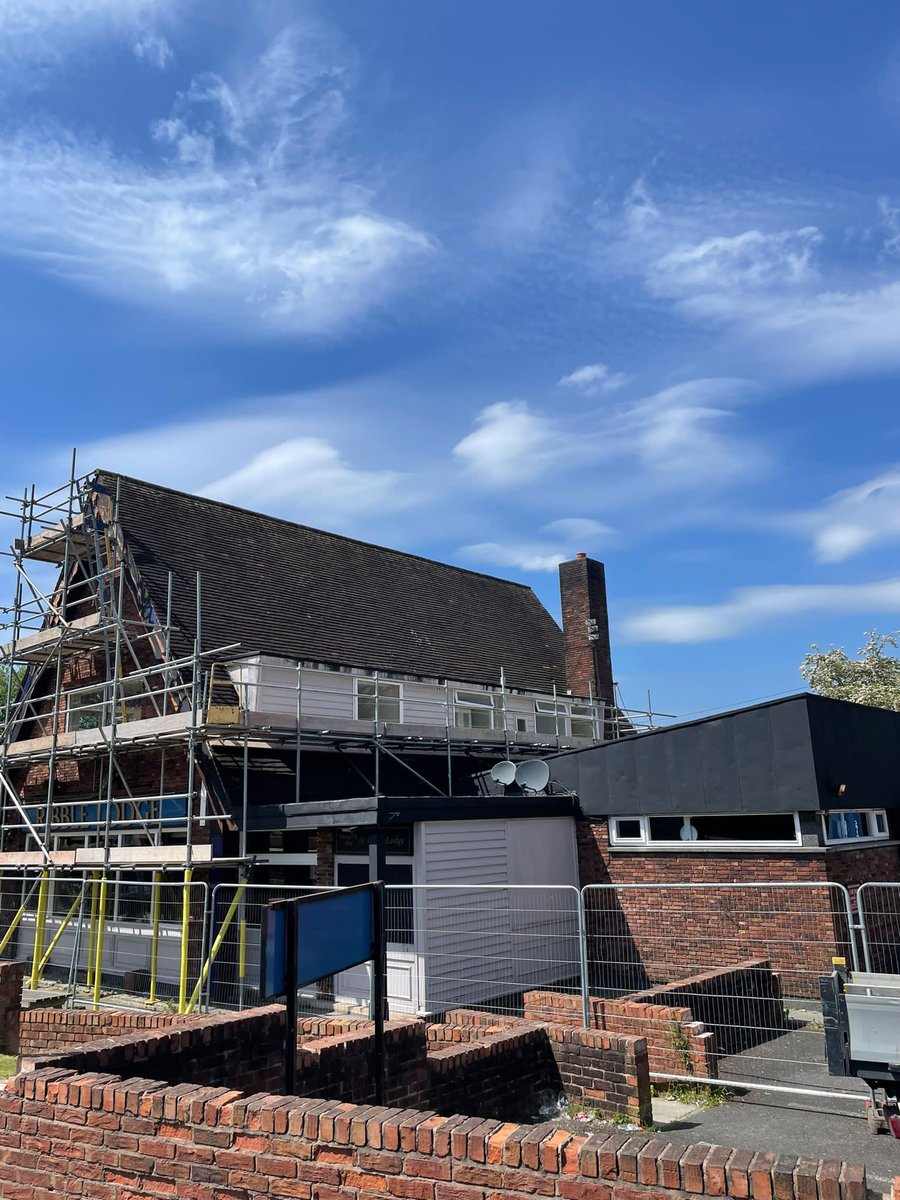 WireScaffolding's tweet image. Nice little pub job #Scaffolding