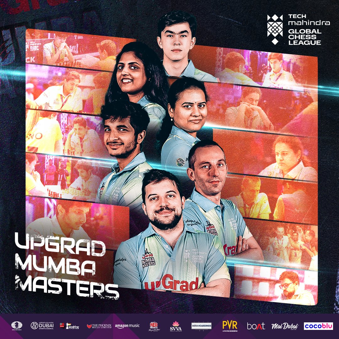 GCLlive's tweet photo. The Big Final 🤜🏼🤛🏼

@trivenickings v @umumba

#TCKvUMM #TheBigWeekend #GCL #GCLfinal #GlobalChessLeague #GCLonJioCinema #TheBigMove https://t.co/OmOQpTykd4