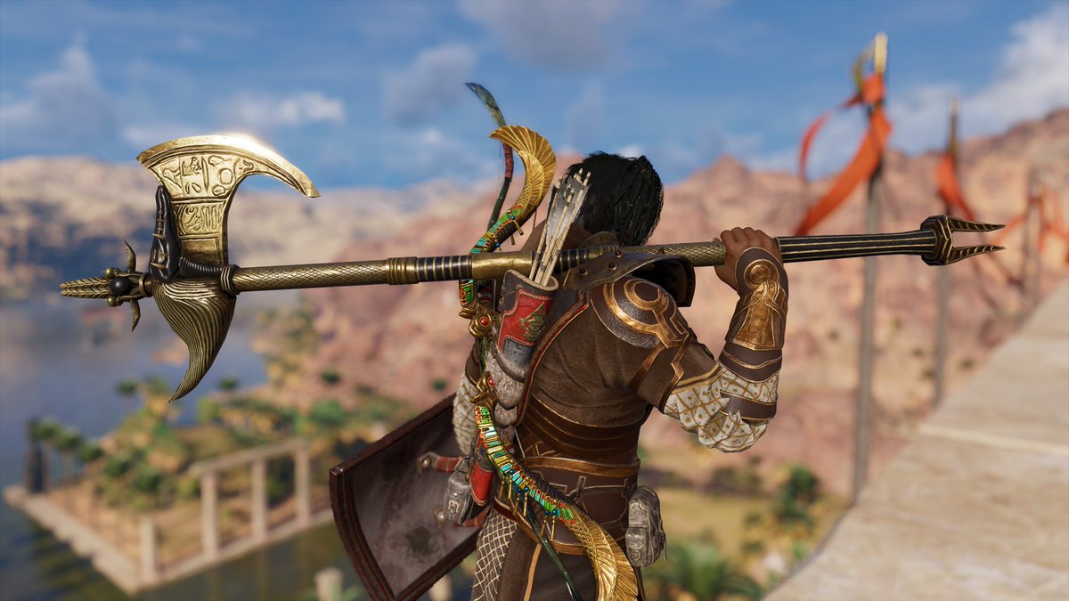 Rambo_590's tweet photo. #ACweapons #origins #assassinscreedorgins #TOWCBWeeklyCapture  #AssassinsCreed   #VirtualPhotography #VPGamers #TOWCB #ThePhotoMode #TPMP #ACVP  #ACPhotomode #VPRT  #VirtualPhotograph
#VGPNetwork #WorldofVP https://t.co/FM32pjB6sm
