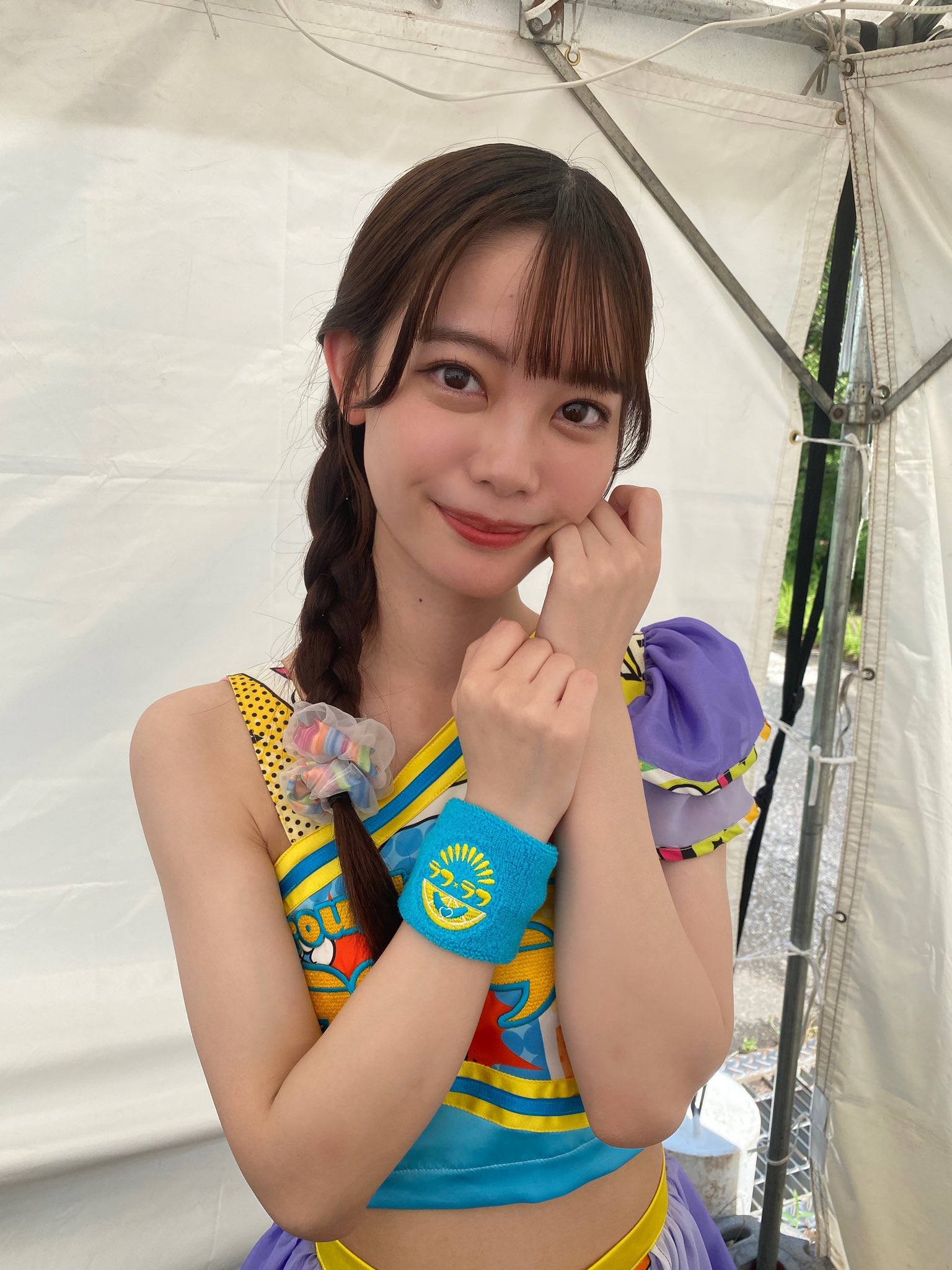 完売商品　ラフラフ　齋藤有紗　アクリルスタンド　黒衣装　100億点 完売商品ラフラフ齋藤有紗アクリルスタンド黒衣装100億点