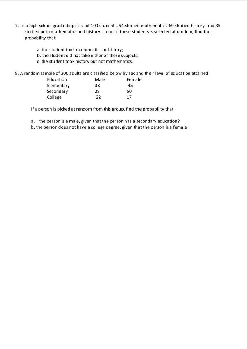 LF Commissioners:

Task: Statistics (Probability)
Due: TUESDAY (on or before 1PM)
Details: (Nasa photo po pa check nalang)

Pa lagay nalang po ng rates nyo sa comsec or pa DM po sakin friendly budget lang po sana salamat poo!
