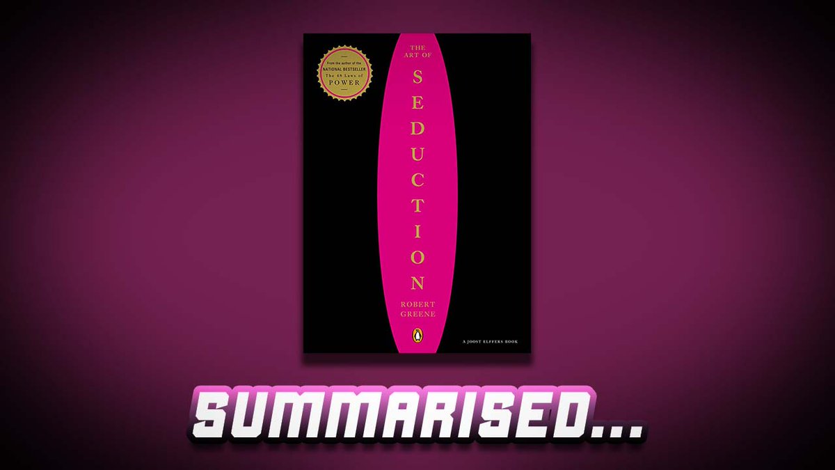 promethezone's tweet photo. Are YOU tired of being stuck in the friend zone and wanting to be in CONTROL of your love life?

My video summarising "The Art Of Seduction" by Robert Greene will make you IRRESISTIBLE to the opposite sex.

Video: https://t.co/AY80VPs07U

#FriendZone #relationships #love https://t.co/tw4bWRzL3H