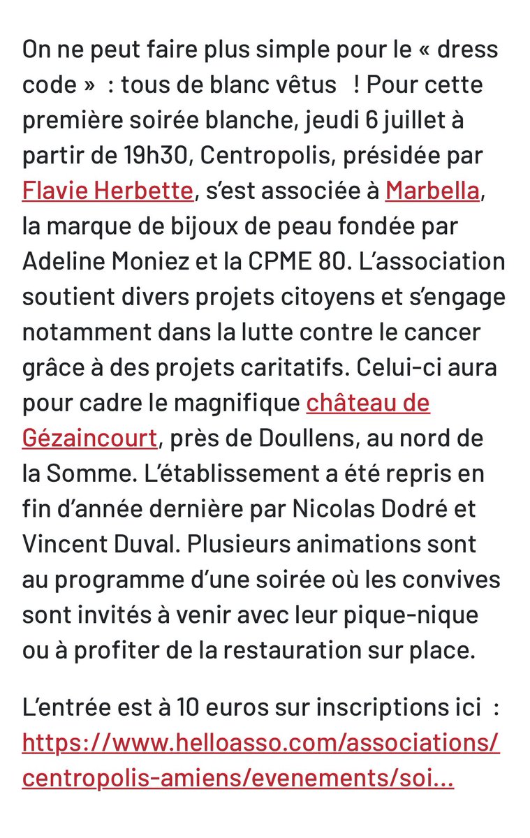 Belle soirée à venir! 
Pour s’inscrire 👉 
helloasso.com/associations/c…