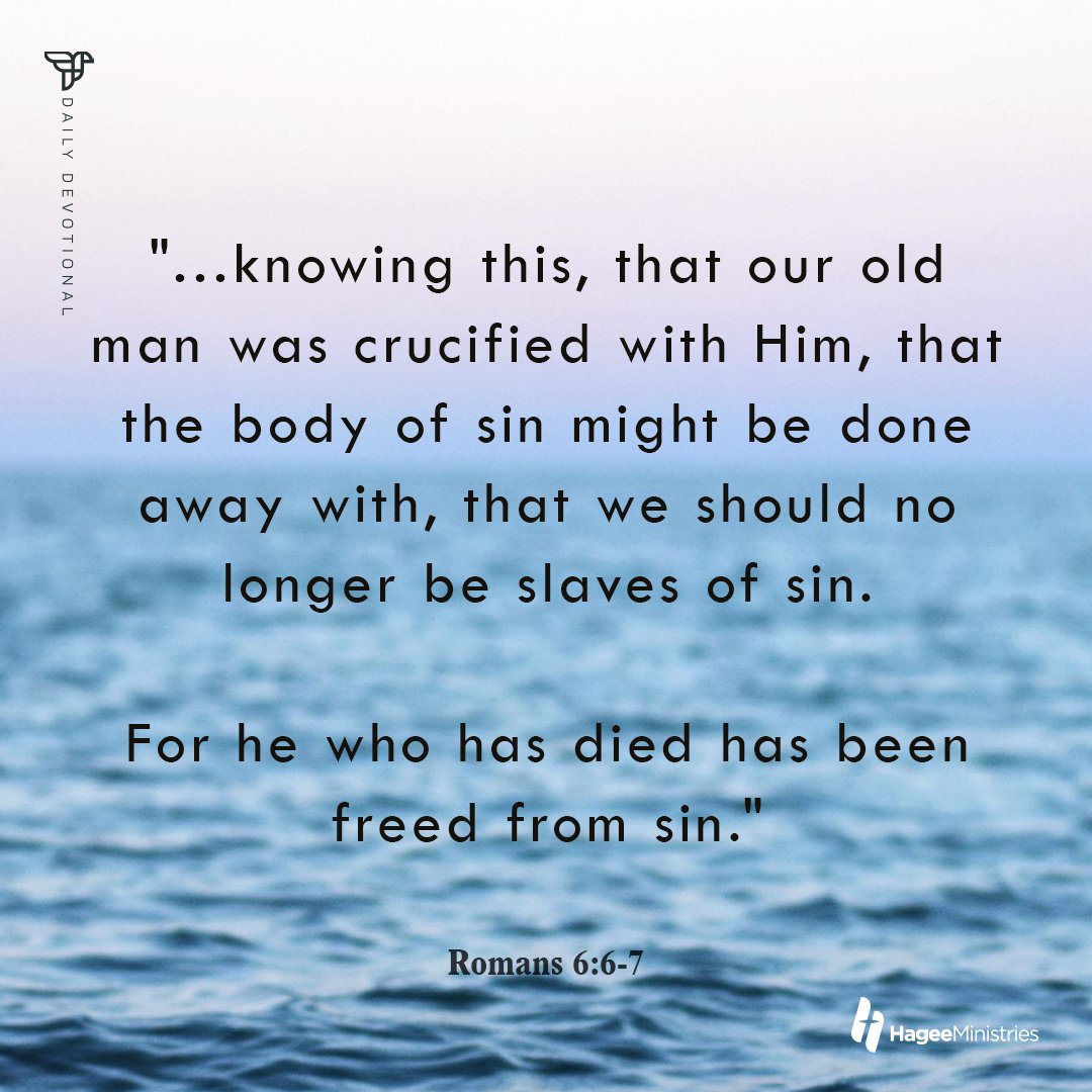 We must never allow sin to move in and blind us to the truths of God. We are called to live for righteousness (I Peter 2:24).

Be encouraged by reading today's devotional by clicking here fal.cn/0702dailydevo