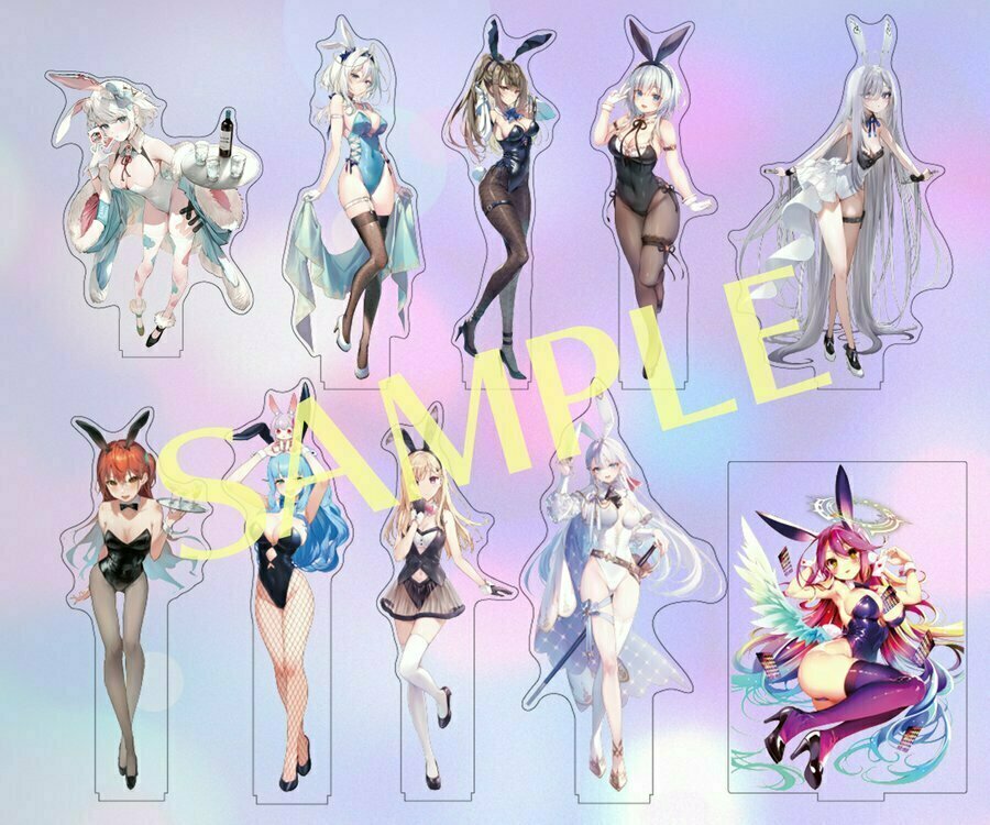 このバニーガールverシエスタはMF文庫J夏の学園祭2023でグッズ化され