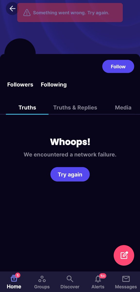 MrBlackOG's tweet photo. Truth Social has crashed due to a high number of Twitter refugees invading the app. https://t.co/x3zOnT5xpS