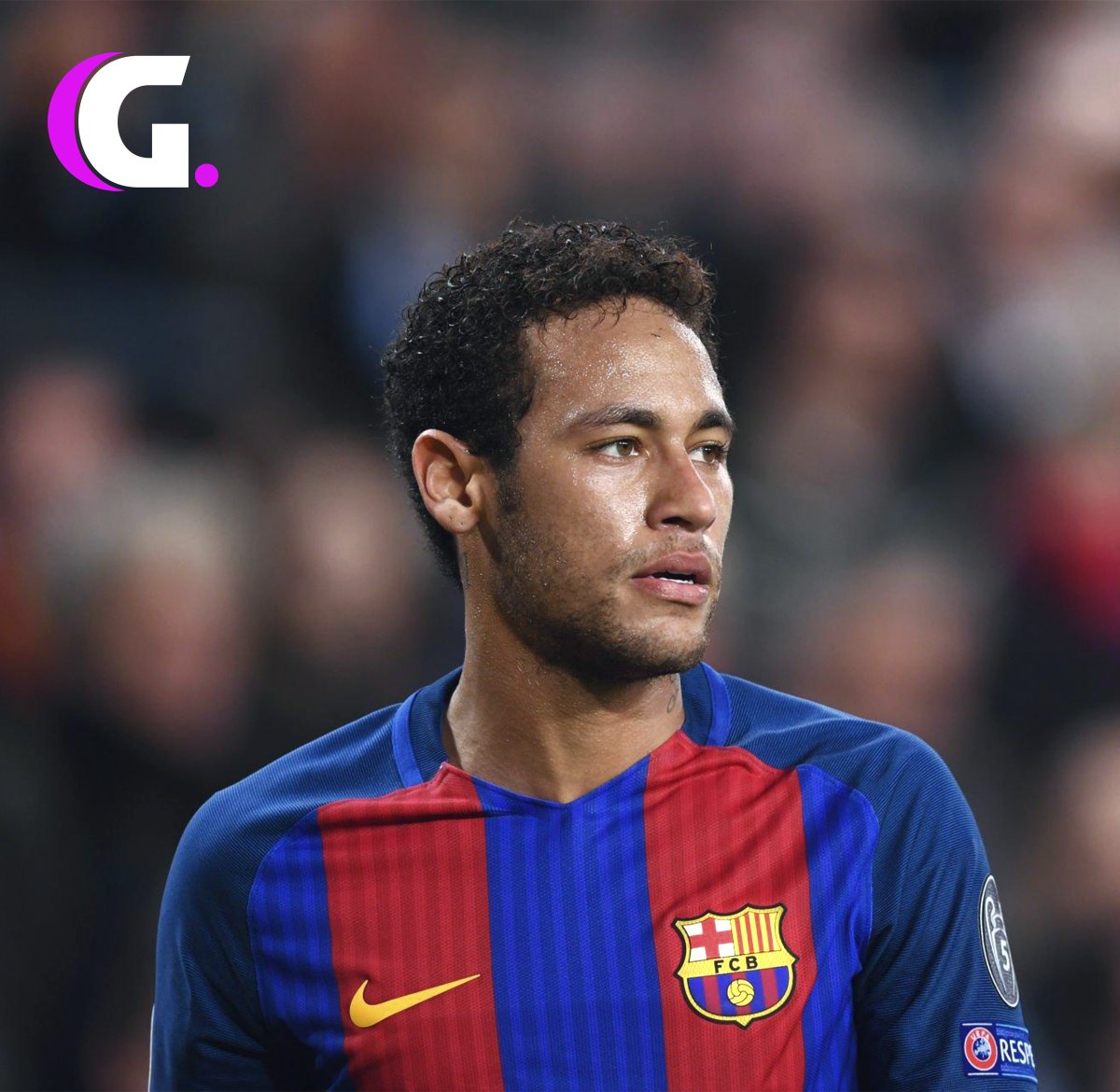 Neymar Jr of FC Barcelona during the UEFA Champions League, Group C,  football match between FC Barcelona and Manchester City FC on October 19,  2016 at Camp Nou stadium in Barcelona, Spain -