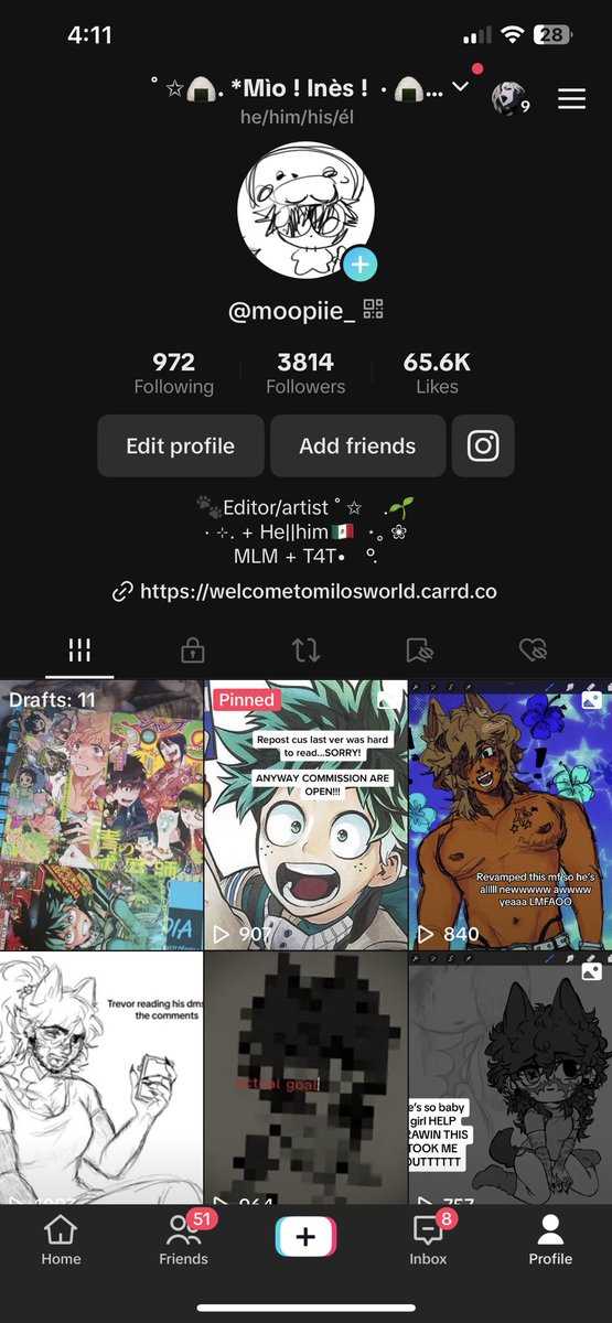 Twt going down .. erm well follow me on insta ! Or TikTok :3