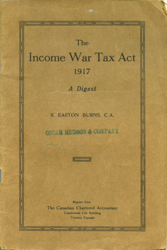 Can_Libertarian's tweet photo. 1917 for Canadians. History matters. Learn it.
Most Canadians don't realize this, but before 1917 there was no such thing as an Income Tax. It was imposed on the Canadian people at that time as a temporary measure to pay for the War.
Believing that politicians had any legitimate claim to confiscate any portion of a person's productive income just wasn't a reality at that time. it would have been considered tyrannical to do so back then.
 #TaxationIsTheft 
https://t.co/0Vegaifzrz
However, as we can clearly see over 100 years later, Canadians have come to not only accept forced income redistribution, but at vastly higher levels than back then. Nowadays, the typical Canadian family is forced to pay more in taxes than they spend on the necessities of life.

When governments strive to gain more power over the people, it is never a temporary act that goes away. In light of the massive power grab by the federal and provincial governments as a response to COVID-19, I don't see Canadians truly gaining all those freedoms lost once again. I do hope to be proven wrong, but based on how Canadians have acted so far, after a full year of this madness, it's not looking good.

A little history on The Income War Tax Act of 1917.

A Temporary Wartime Measure? Income Tax

The First World War placed an unprecedented drain upon the financial resources of the Dominion of Canada. To better utilize Canada's finite resources, every aspect of supply was regulated by the Dominion Government. Rationing was introduced for everyday items from building materials to gasoline, to food. The government, limited in the ways that new revenue could by gained, also issued wartime savings bonds, raised import tariffs and levied new wartime taxes.

A luxury tax on tobacco and alcohol was the first of many taxes to be introduced during the Great War. By 1915, a Dominion tax had also been imposed on transport tickets, telegrams, money orders, cheques and patent medicines. Even staple items, such as tea and coffee, were taxed by the end of the War. After initial goods and services taxes were introduced, the Dominion Government moved to tax the incomes of businesses. The Business Profits War Tax Act of 1916 required all Canadian corporations having $50,000, or more, in capital to file a yearly tax return.

Personal income tax, introduced under the Income War Tax Act of 1917, was conceived -- like the other wartime taxes -- as a temporary measure. This act both expanded the scope of the Business Profits War Tax and introduced a tax based on yearly income to most Canadians. Those individuals who were exempt from the tax included the Governor General, foreign consuls, and those who were on active service overseas. Married Canadians with an income below $2,000, or unmarried Canadians with an income below $1,000 were also exempt from filing a tax return. Under the Income War Tax Act, eligible tax payers that did not submit a tax return were fined $100 per day with a maximum penalty of $10,000. This was an incredible fine considering, for example, that an annual married income of $3,000 was only expected to pay $20 in income tax!