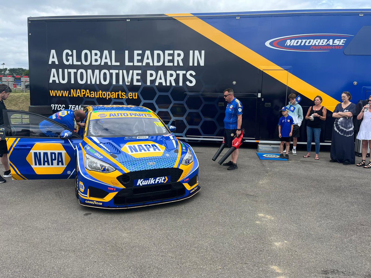 naparacinguk's tweet photo. 🔵🟡 @ASuttonRacing is suited and booted for Super Touring @Brands_Hatch !!

It’s been great seeing so many of you out this weekend 🤜🤛 

Have you spotted any of our other drivers? 👀 Be sure to tag us in your pictures 📸 #ISpyNAPA

#NAPARacingUK #TouringCars #BrandsHatch https://t.co/ry5rMPL7Pk