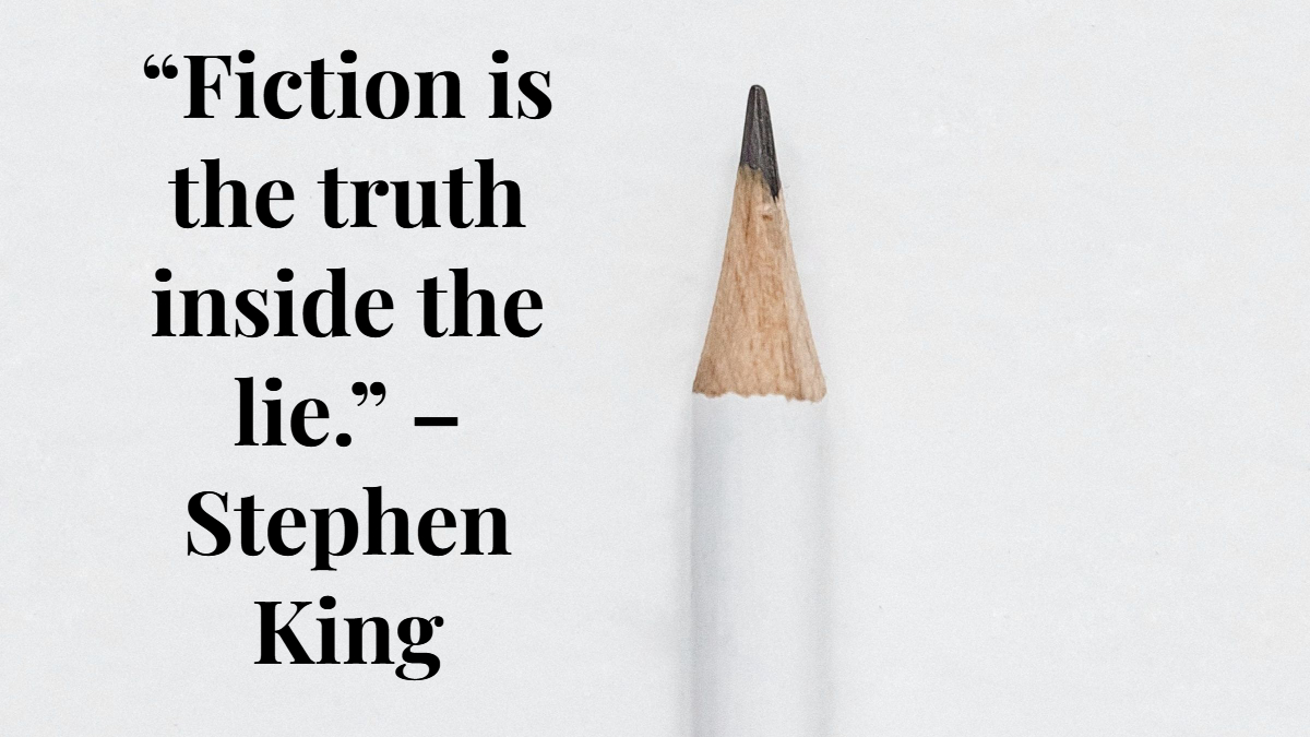 KLRomo's tweet photo. #writerly words of wisdom from @StephenKing #amwriting #WritingCommunity #fiction #TeamAKALM https://t.co/eF3tQ2KTtK