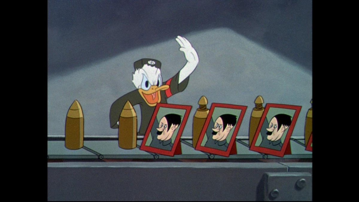 joeludwig_'s tweet photo. In #indianajones I’m glad Disney didn’t stop them from using nazis as the villains. It’s the most amount of Sieg Heil’s in a Disney picture since Der Fuehrer’s Face (1943) https://t.co/VdwywnKawM