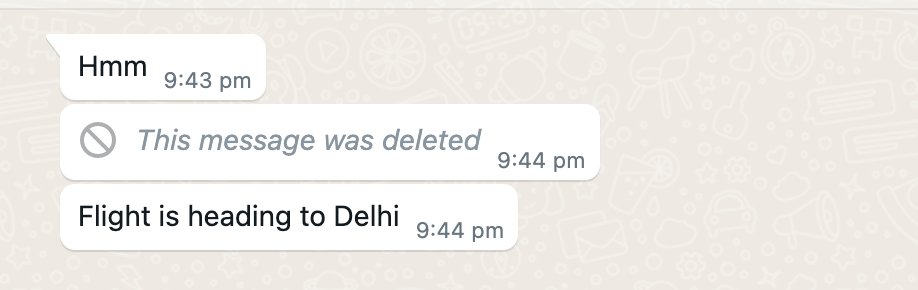Dear <a href="/IndiGo6E/">IndiGo</a> my wife's on a flight that has been delayed for 3+ hours now and is now been going to Delhi. If this is how you're gonna treat regulars then god bless. This is not done. 

Tagging the hon minister of civil aviation for resolution <a href="/JM_Scindia/">Jyotiraditya M. Scindia</a>