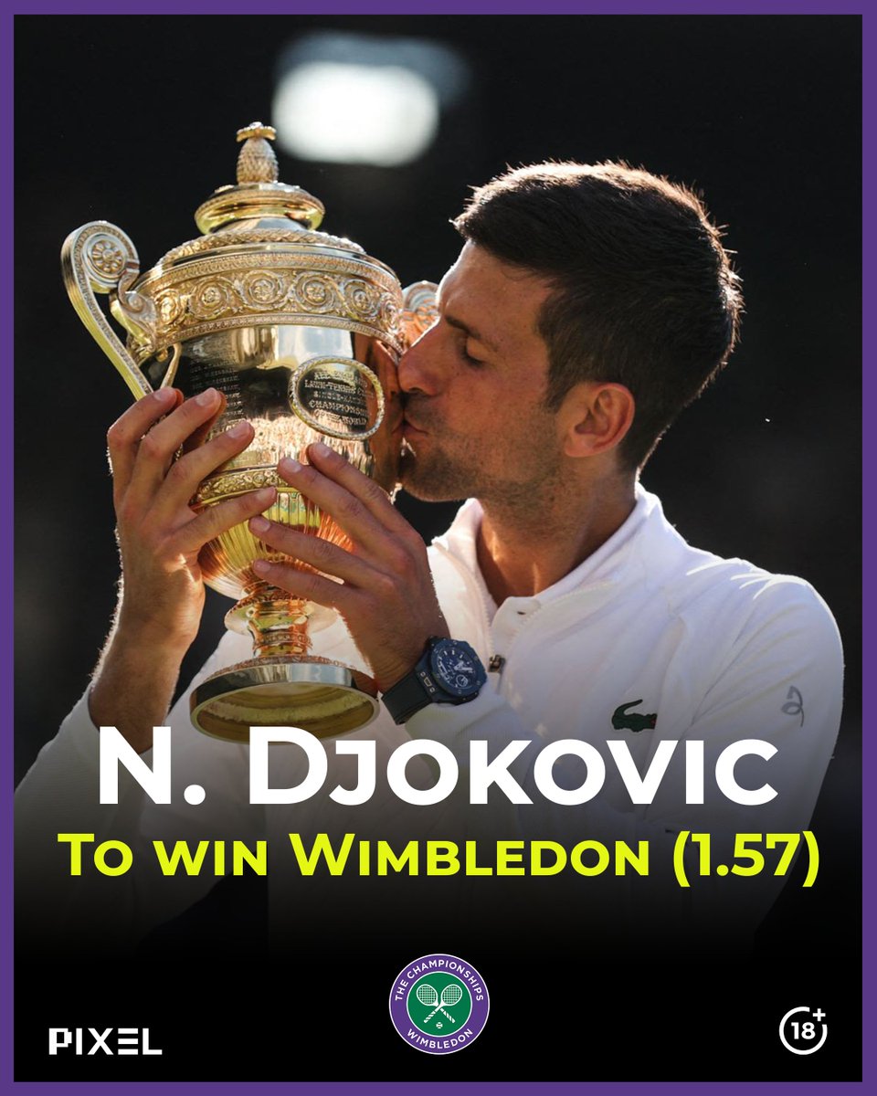 Novak Djokovic is the No.2 seed but is still the favorite to win Wimbledon🌱

He's on a mind-blowing streak 4 Wimbledon Titles streak!🤯

Can Carlos Alcaraz, Holger Rune and Co stop him?👀❓

#Wimbledon #Djoker #Tennis #Tennispro #ATP