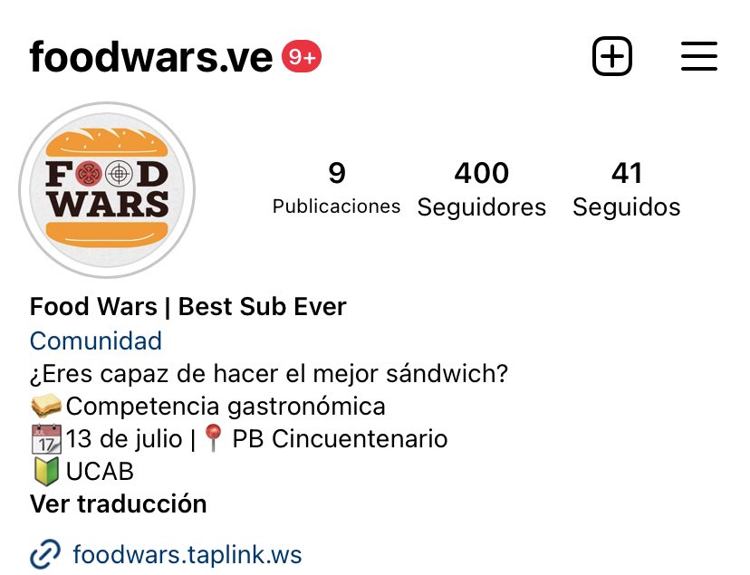 FoodWarsVe's tweet photo. Amanecimos felices con esta receptividad en la cuenta del evento 😍, la emoción por el primer MasterChef UCABISTA se siente 🙌🏻 https://t.co/VRE0qdnlxu